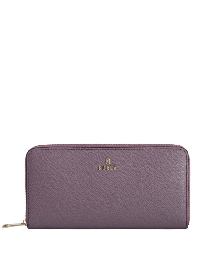 Furla - Portafoglio donna in pelle zip around XL Camelia