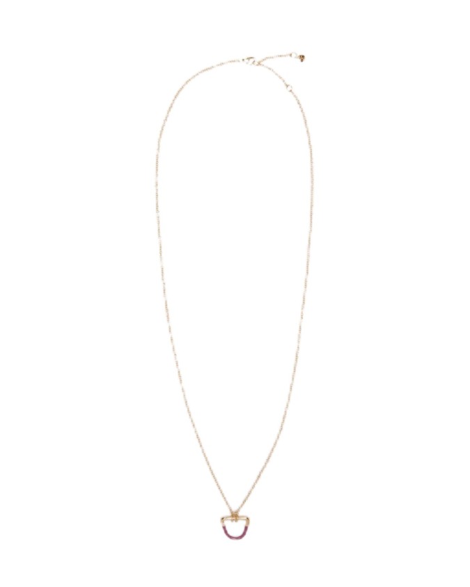 Coccinelle - Collana con pendente smaltato Glossy