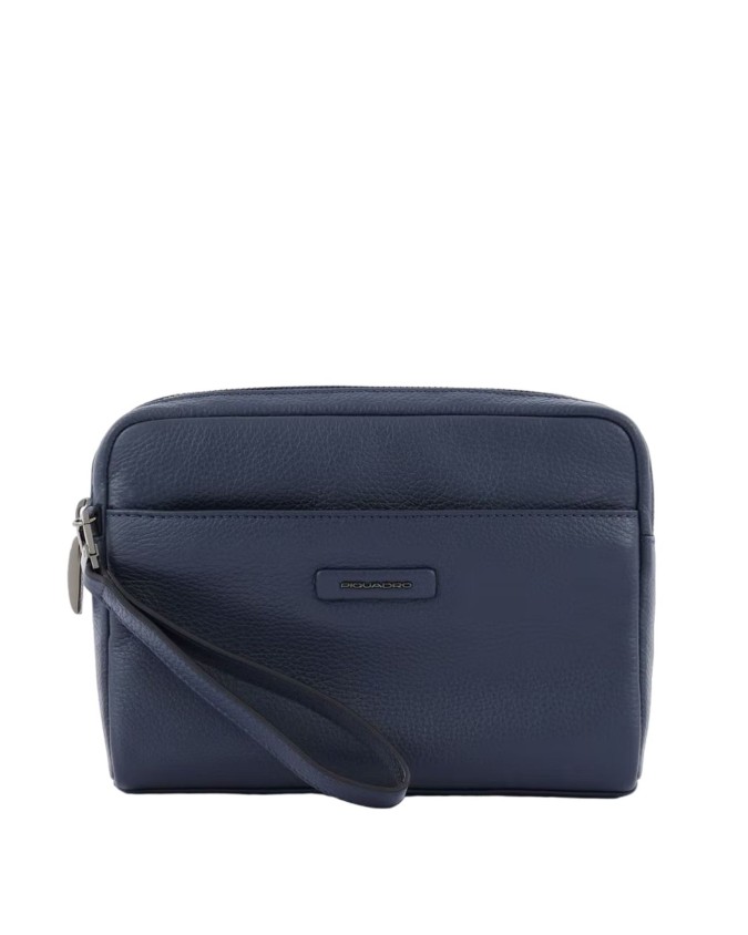 Piquadro - Pochette in pelle porta iPad®mini con manico rimovibile