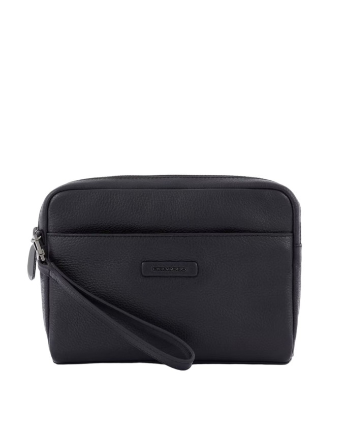 Piquadro - Pochette in pelle porta iPad®mini con manico rimovibile