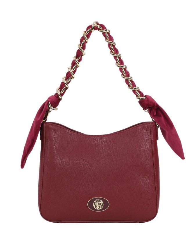 Ynot - Borsa a spalla hobo in ecopelle Emily