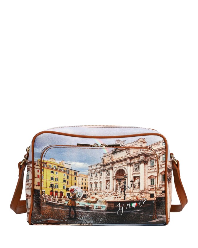 Ynot - Borsa a tracolla camera bag con tasca esterna Yesbag