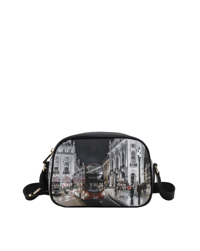 Ynot - Borsa a tracolla camera bag piccola in ecopelle stampata Yesbag