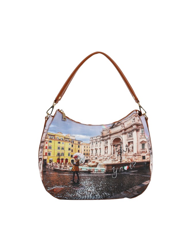 Ynot - Borsa a spalla con manico singolo in ecopelle Yesbag