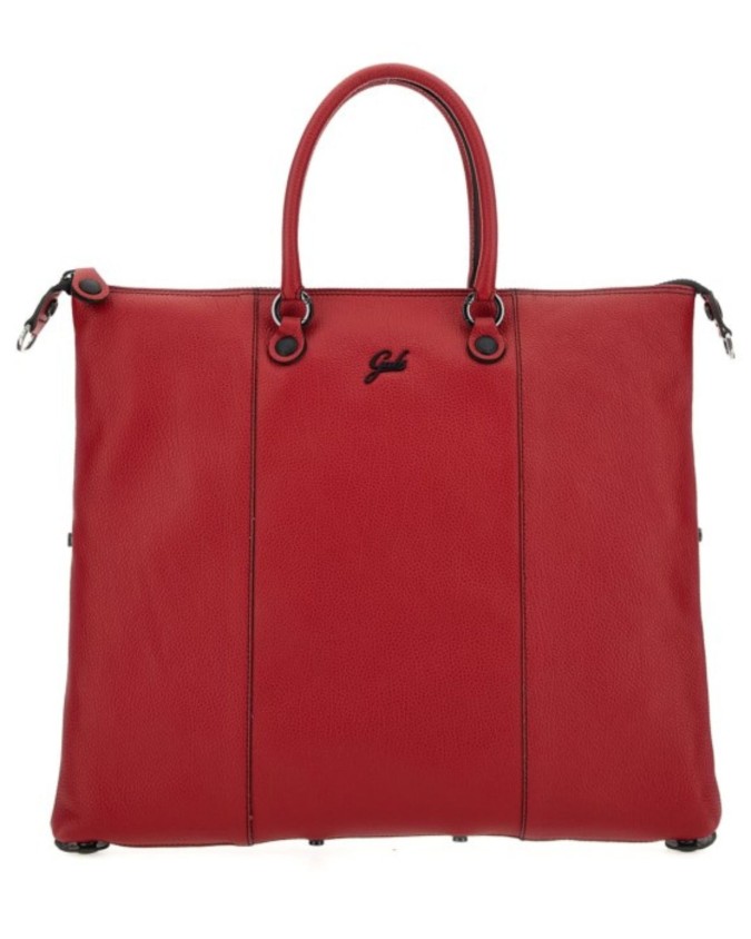 BORSE DA DONNA Gabs - Borsa Piatta G3 Plus Tg L in pelle Ruga