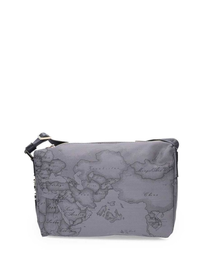 Alviero Martini Prima Classe - Borsa a tracolla in tessuto soft Geo Dark Soft Generation