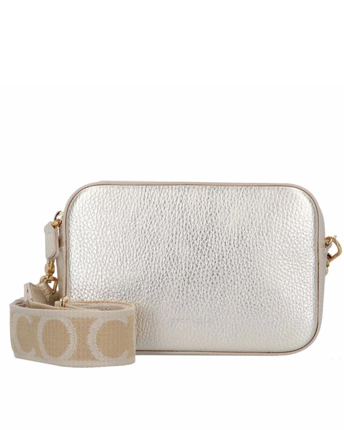 Coccinelle - Mini bag con tracolla in pelle Tebe