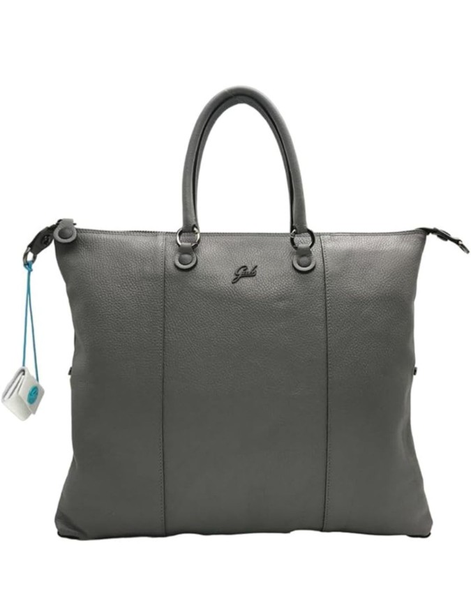 Gabs - Borsa piatta trasformabile in pelle Tg L Bull Black