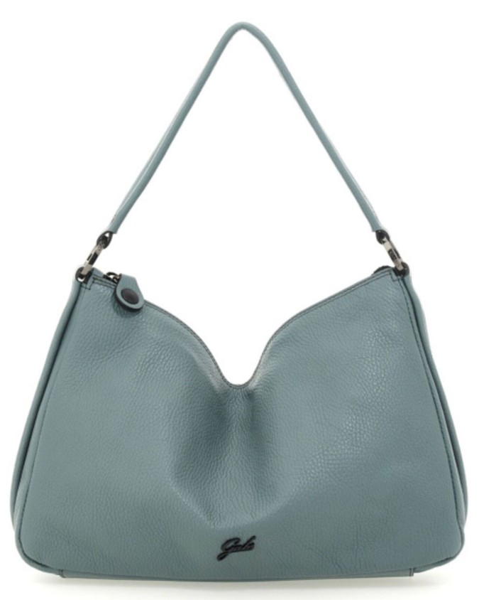 Gabs - Borsa a spalla in pelle Tg L Calliope Tube Black