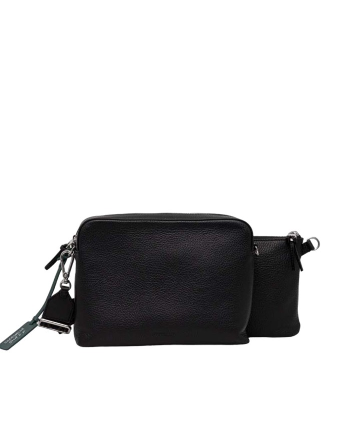 Coccinelle - Borsa a tracolla uomo piccola in pelle Man Soft