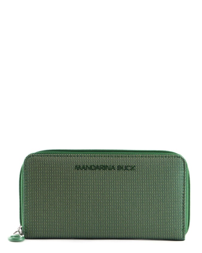 Mandarina Duck - Portafoglio donna in poliestere mitrix zip around
