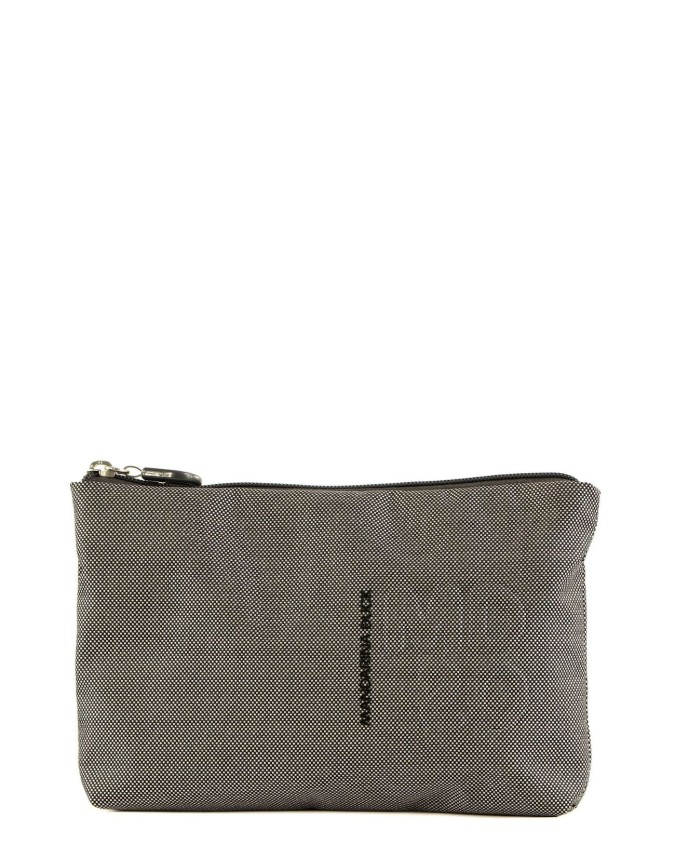 Pochette e Bustine Mandarina Duck - Bustina con zip in mitrix