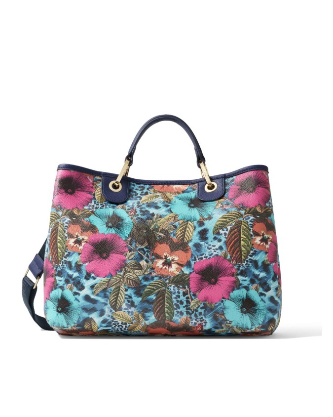 Braccialini - Borsa a mano con tracolla in ecopelle Beth Special