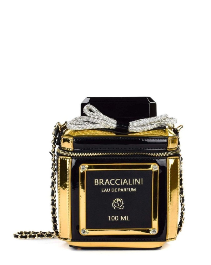 Braccialini - Borsa a tracolla in ecopelle Profumo Shape
