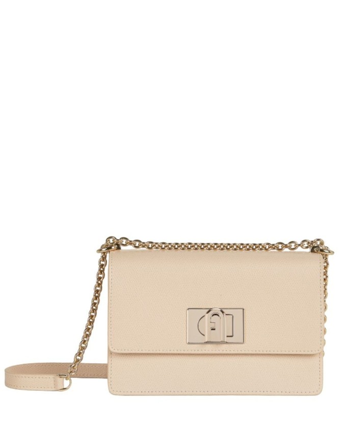 Furla - Borsa a tracolla mini in pelle stampata 1927
