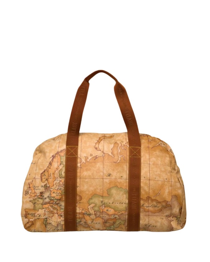 Alviero Martini Prima Classe - Borsone da viaggio con manici in nastro Geo Soft Classic