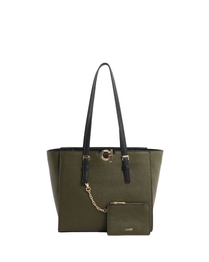 Gaudì - Borsa shopping in ecopelle piccola Zaffira