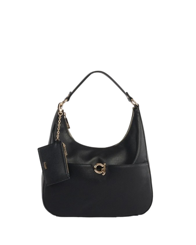 Gaudì - Borsa a spalla in ecopelle con charm Zaffira
