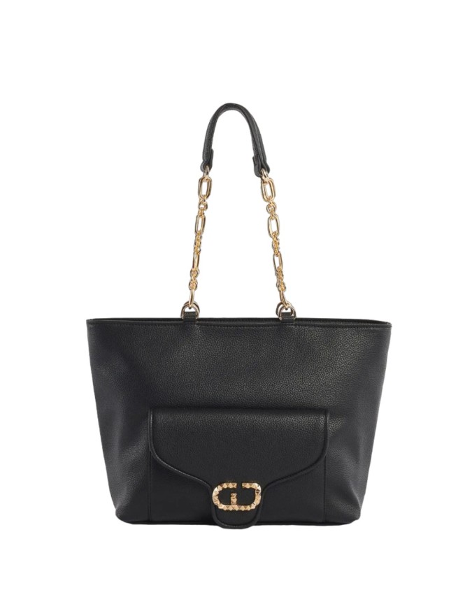 Gaudì - Borsa shopping in ecopelle con tasca esterna Venice