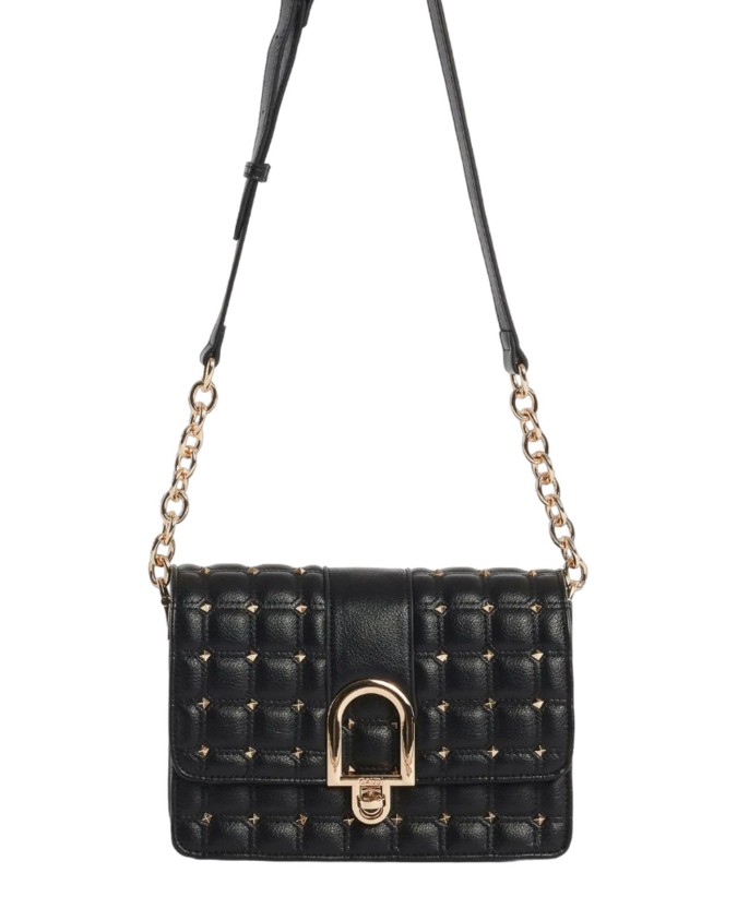 Gaudì - Borsa  a tracolla in ecopelle matelassè con borchie Eleonora Studs