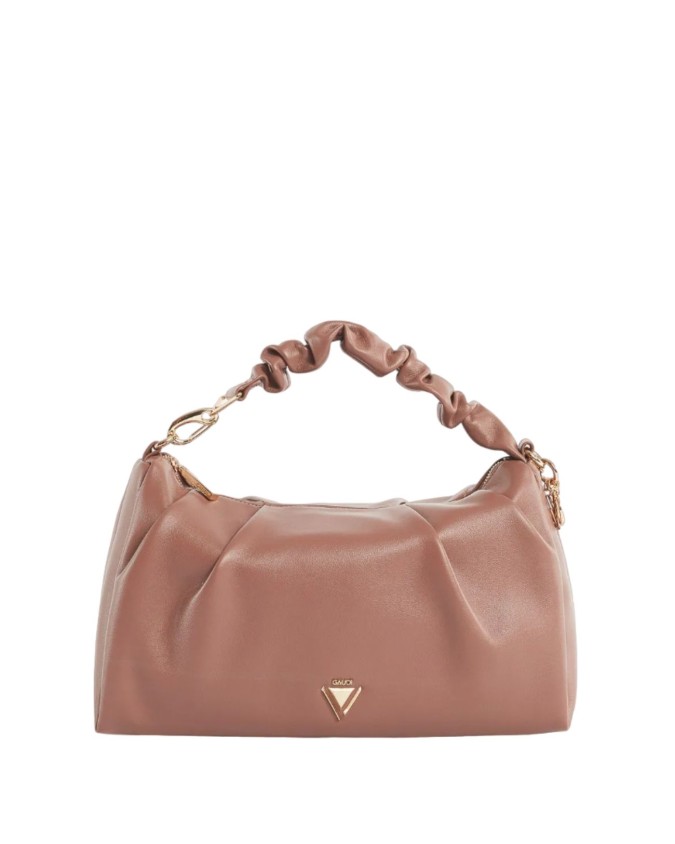 Gaudì - Borsa a mano con tracolla in ecopelle liscia Anais