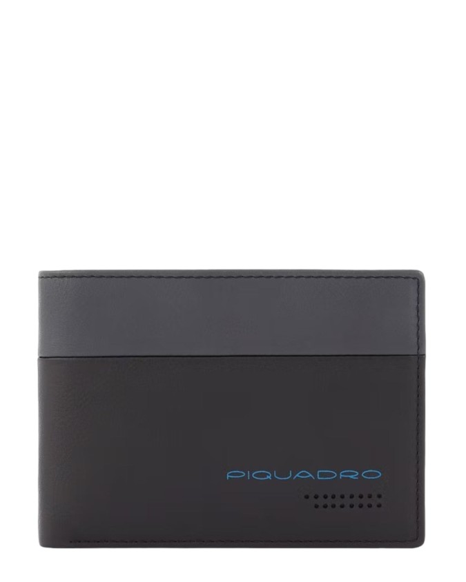 Piquadro - Portafoglio uomo con porta documenti e porta monete Urban