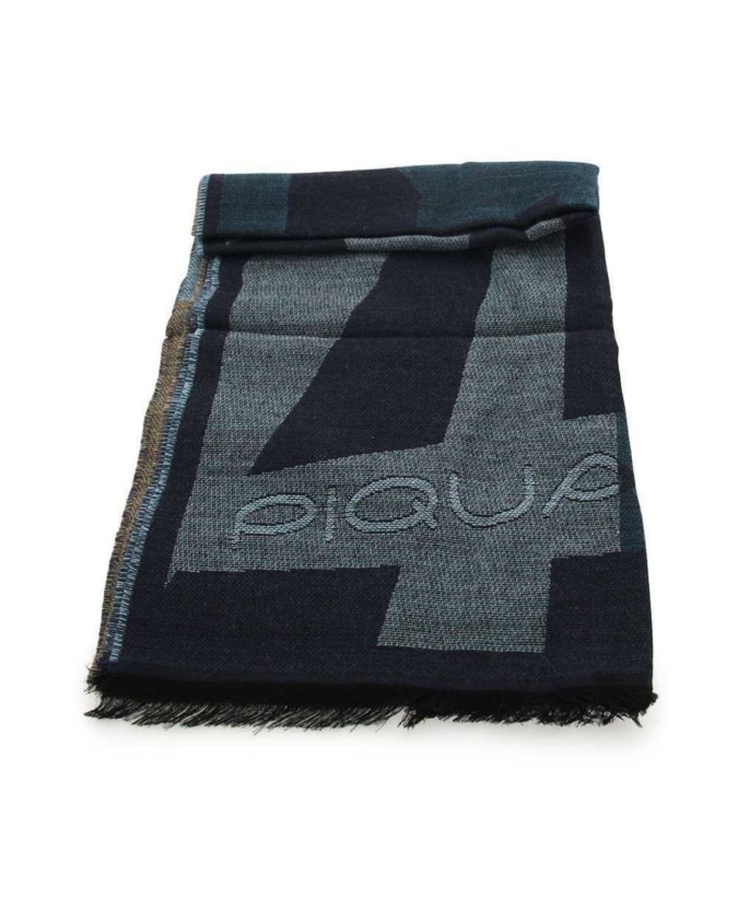 Piquadro - Sciarpa uomo in tessuto acrilico multicolor