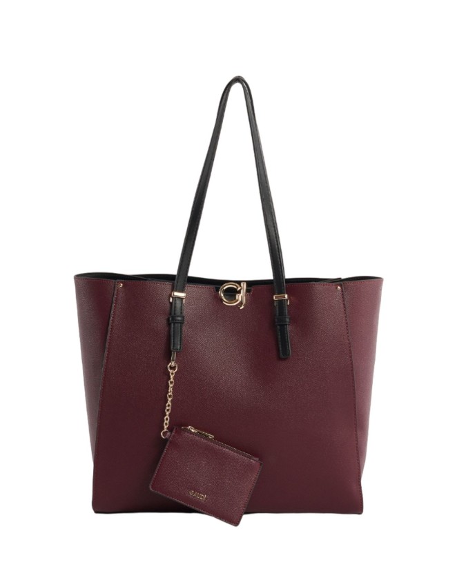 Gaudì - Borsa shopping in ecopelle piccola Zaffira