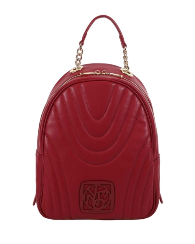Ynot - Zaino donna in ecopelle con logo Stripe