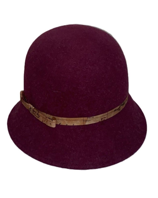 Alviero Martini Prima Classe - Cappello a cloche svasato in lana