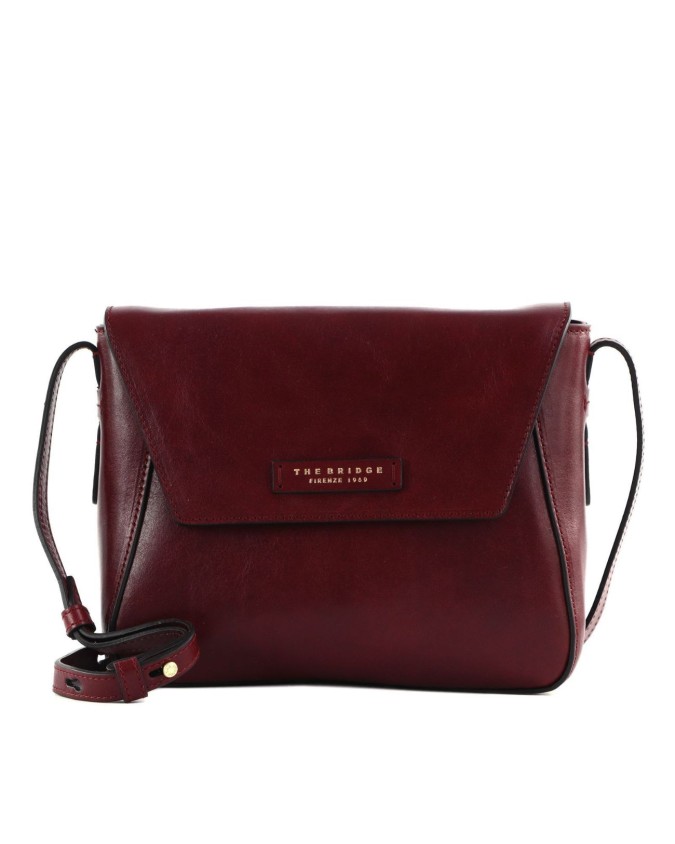 The Bridge - Borsa in pelle a tracolla con pattina Diana