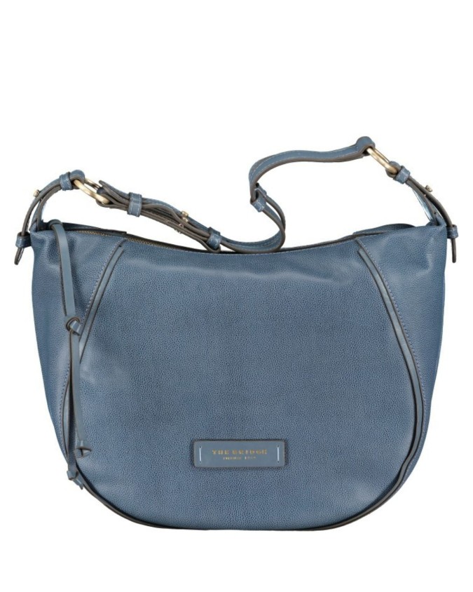 The Bridge - Borsa a spalla in pelle con manico singolo Domitilla