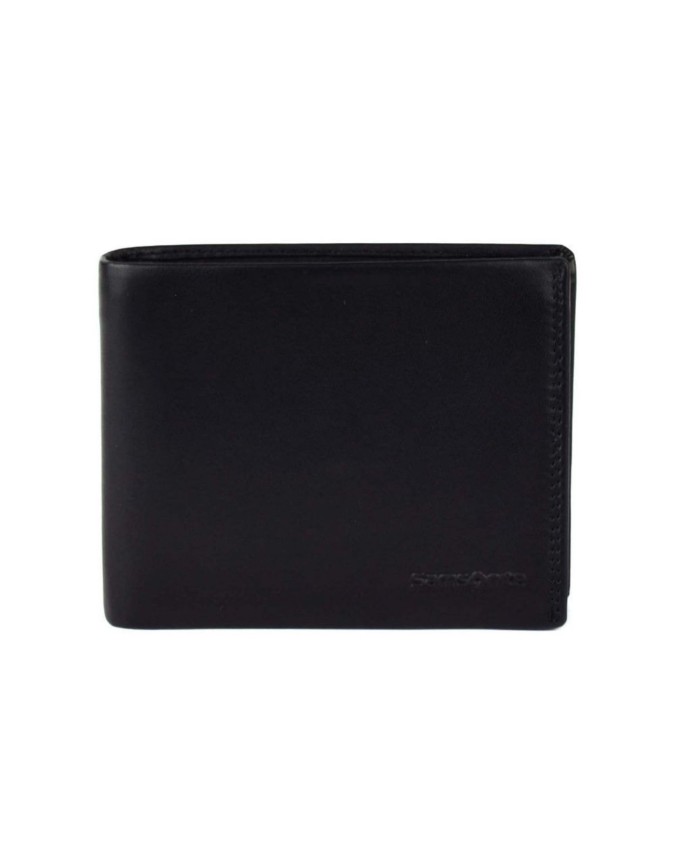 Samsonite - Portafoglio uomo in pelle con doppia cucitura Attack 2 SLG