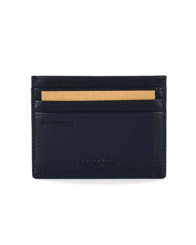 Samsonite - Porta carte di credito in pelle Attack 2 Slg
