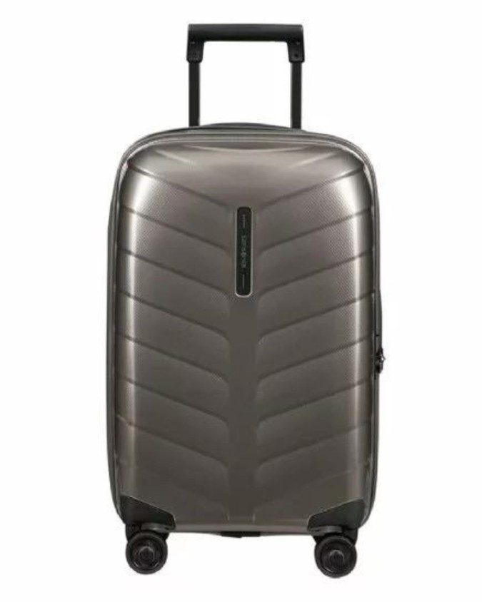 Samsonite - Trolley formato cabina 55 cm 4 ruote in pet riciclato Attrix