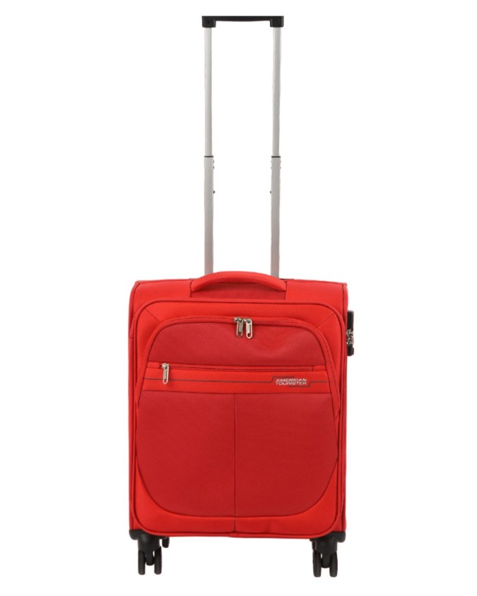 American Tourister - Trolley cabina semi rigido in poliestere 55 cm 4 ruote Deep Dive