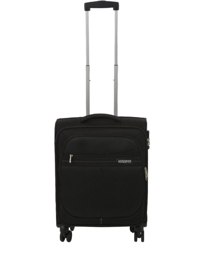 American Tourister - Trolley cabina semi rigido in poliestere 55 cm 4 ruote Deep Dive