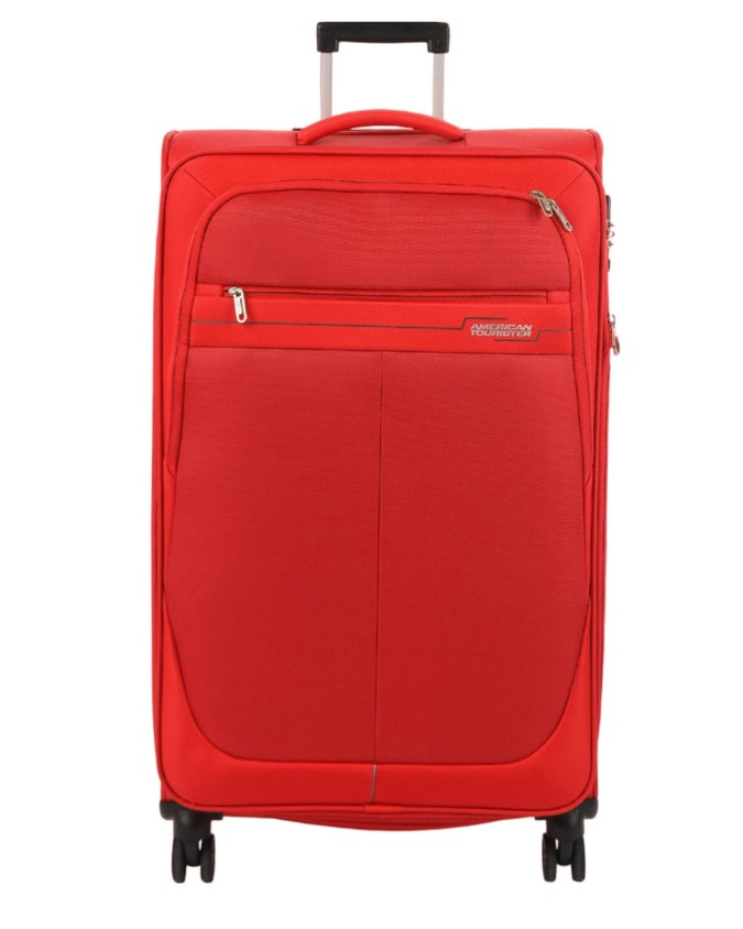 American Tourister - Trolley grande espandibile semi rigido in poliestere 78 cm 4 ruote Deep Dive
