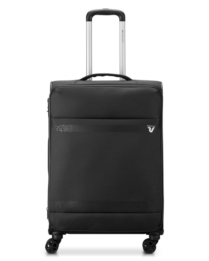 Roncato - Trolley espandibile medio in nylon 4 Ruote 65 cm Jazz 4.0