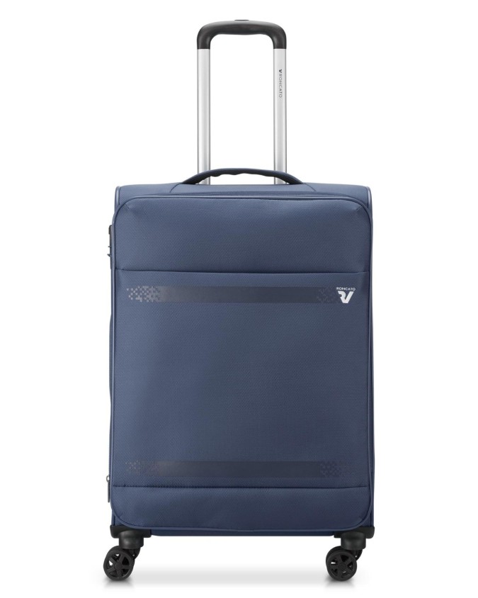 Roncato - Trolley espandibile medio in nylon 4 Ruote 65 cm Jazz 4.0