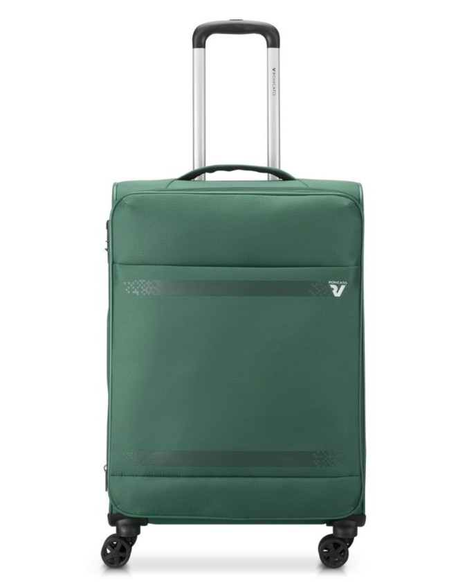 Roncato - Trolley espandibile medio in nylon 4 Ruote 65 cm Jazz 4.0