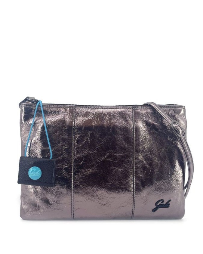 Gabs - Pochette in pelle laminata Tg M Beyonce Reflection Black