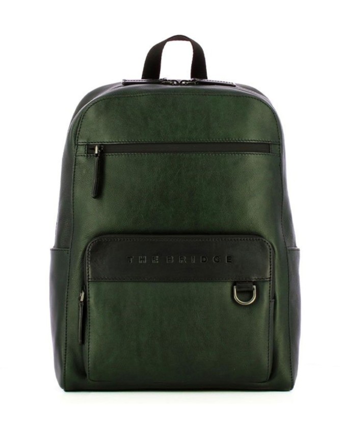 The Bridge - Zaino piccolo in pelle porta pc 13'' in pelle Damiano