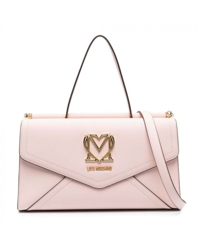 Love Moschino - Borsa a mano con tracolla in ecopelle