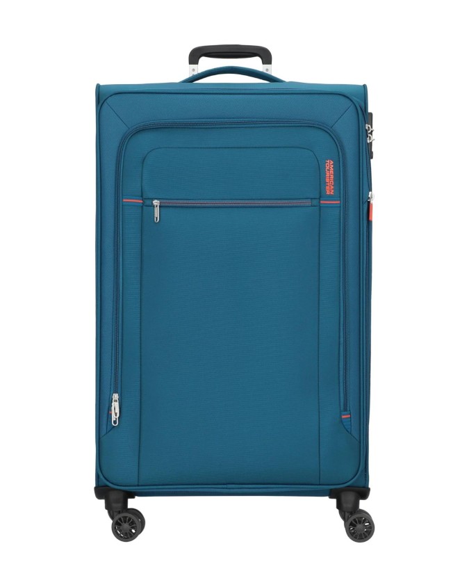 American Tourister - Trolley grande espandibile in poliestere 4 ruote 79 cm Crosstrack