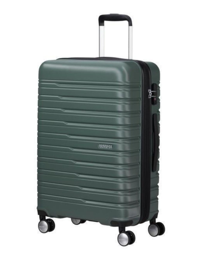 Samsonite - Trolley medio espandibile in polipropilene 67 cm 4 ruote Flashline