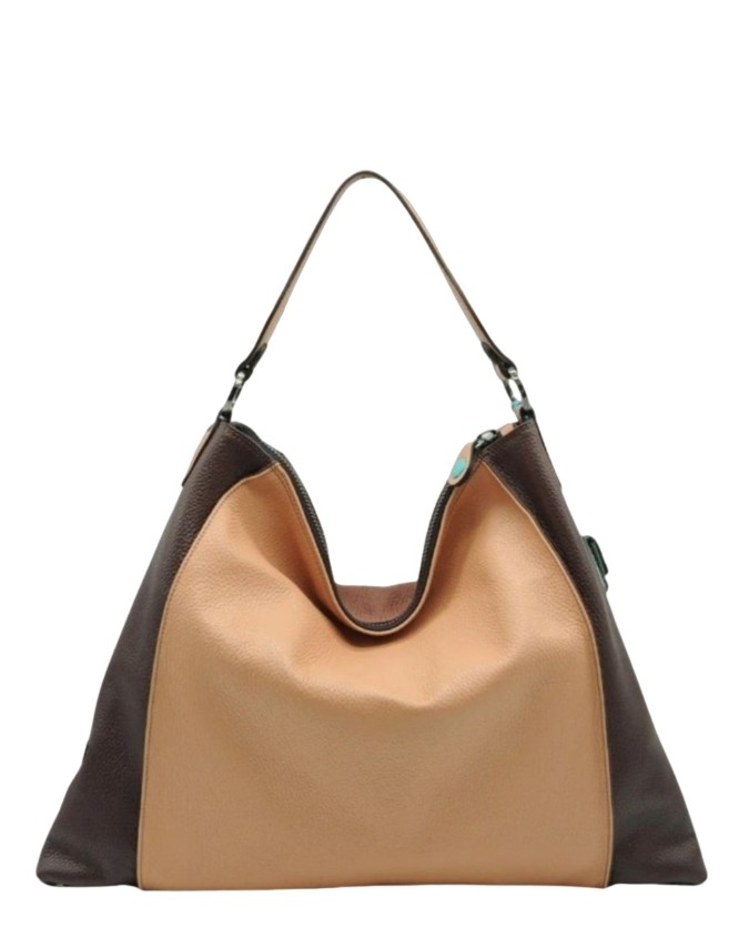 Gabs - Borsa a spalla in pelle Tg L Duygu Black