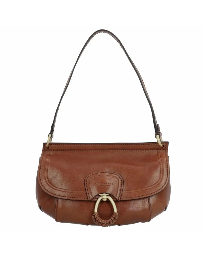 The Bridge - Borsa a spalla baguette con manico singolo in pelle Erica