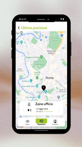Le Posizioni app Conneq